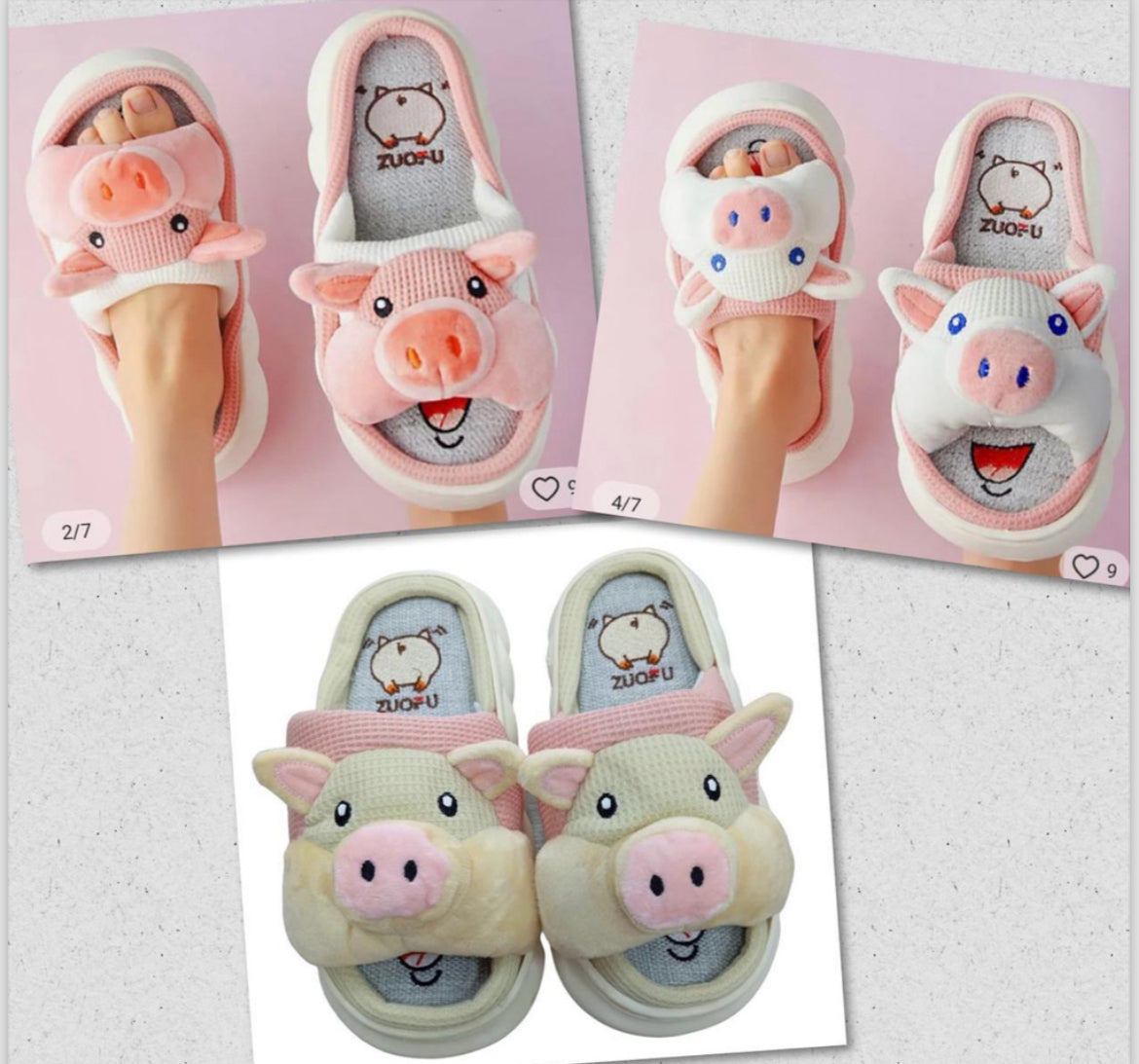 Pantuflas Animadas Antideslizantes Envío GRATIS - LLEVA 2 X EL PRECIO DE 1 🚚
