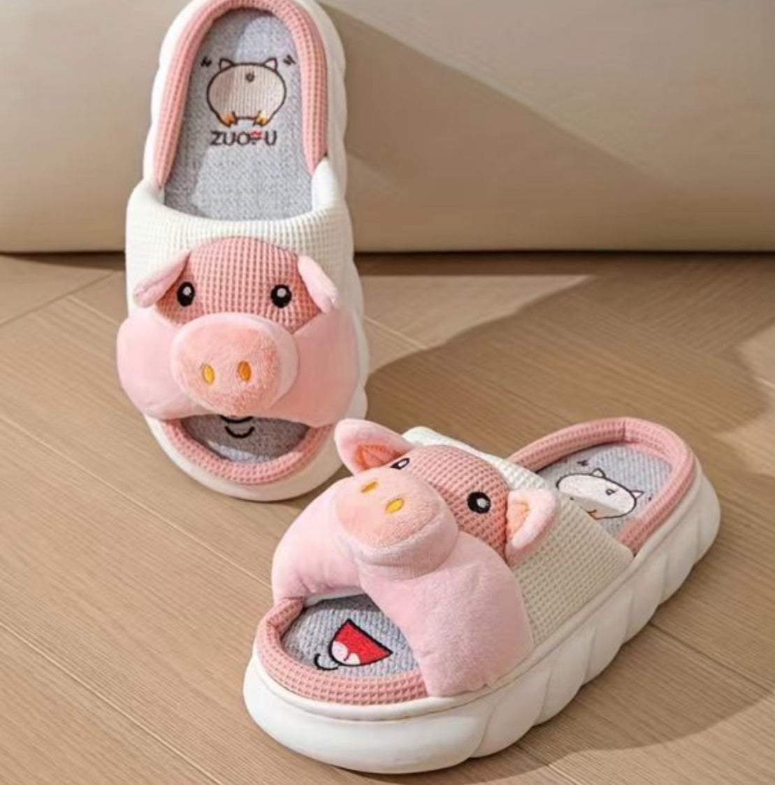 Pantuflas Animadas Antideslizantes Envío GRATIS - LLEVA 2 X EL PRECIO DE 1 🚚