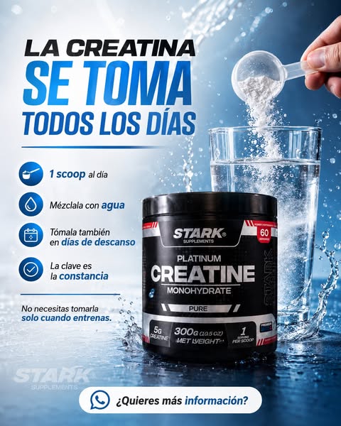 2 CREATINE MONOHYDRATE PLATINUM 300 GR 🐺🔥