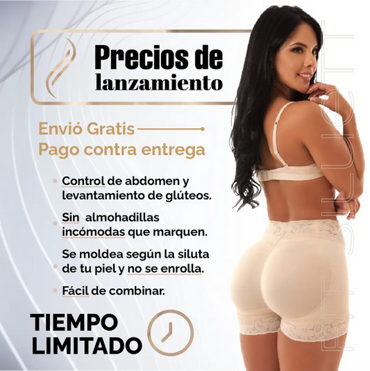 SHORTS CONTROL ABDOMEN Y LEVANTA GLUTEO ❤️‍🔥